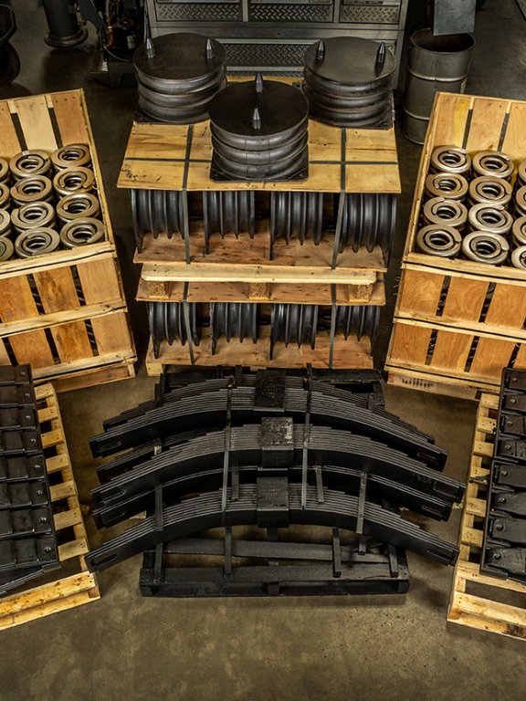 Elliptical Springs, Coil Springs, Rubber Springs, Miller Ingenuity